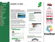 Tablet Screenshot of kerryguide.com